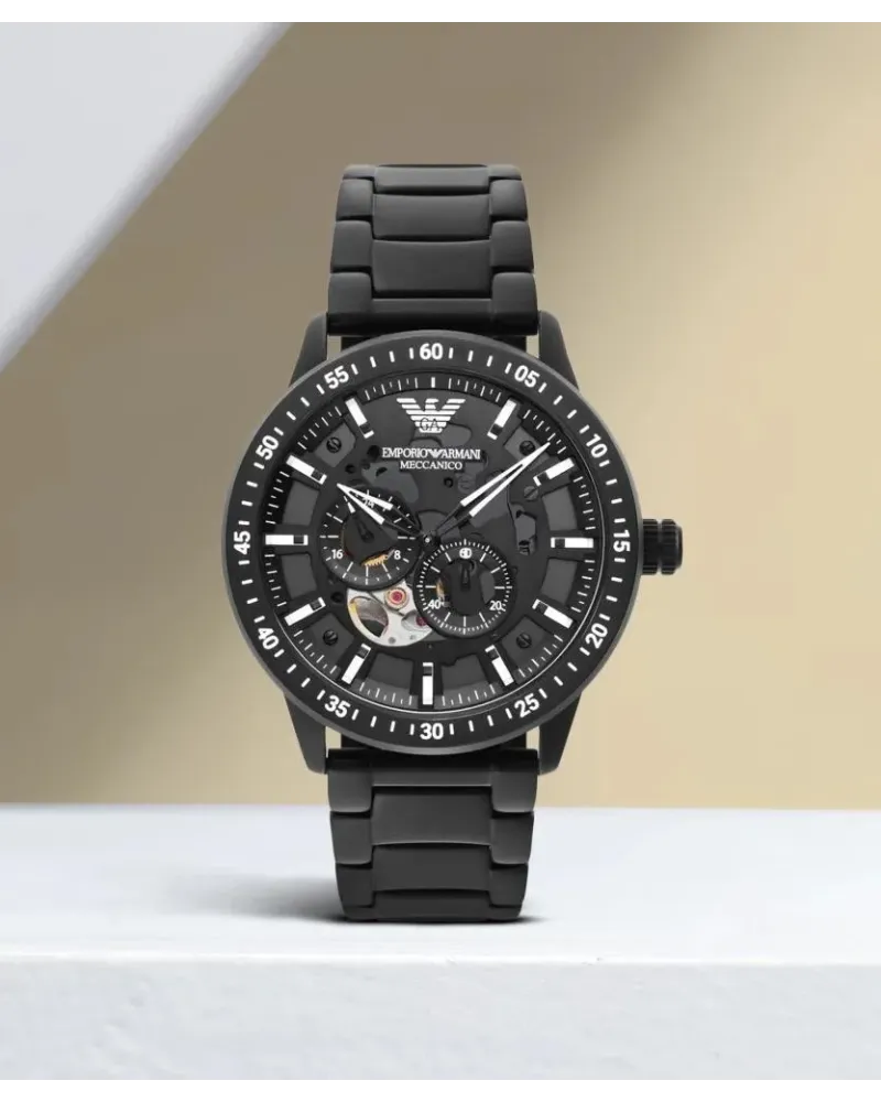 ZEGAREK MĘSKI EMPORIO ARMANI AR60054 - MARIO MECCANICO - AUTOMAT (zi056c) ZEGAREK MĘSKI EMPORIO ARMANI AR60054 - MARIO MECCANICO - AUTOMAT (zi056c)