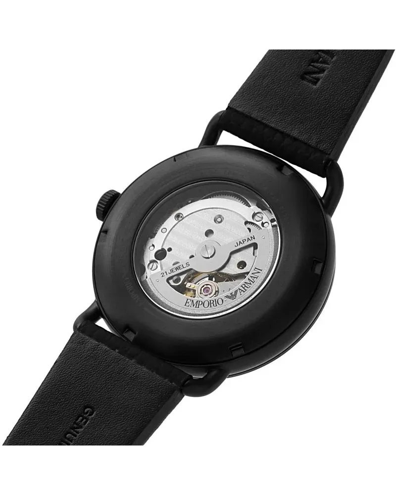 ZEGAREK MĘSKI EMPORIO ARMANI AVIATOR AUTOMATIC AR60028 + BOX (zi099c)