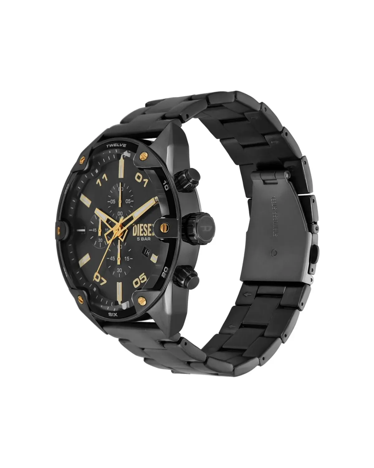 ZEGAREK MĘSKI DIESEL Spiked Chronograph DZ4669 + BOX ZEGAREK MĘSKI DIESEL Spiked Chronograph DZ4669 + BOX