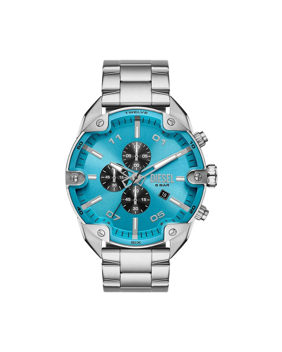 ZEGAREK MĘSKI DIESEL  Spiked Chronograph DZ4655 + BOX