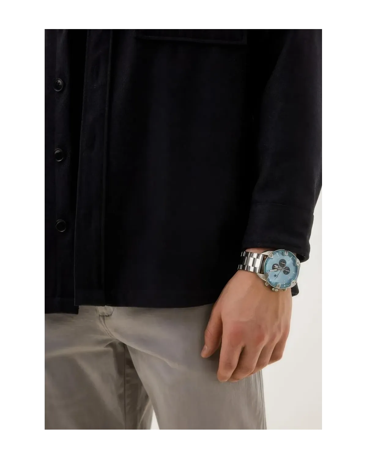 ZEGAREK MĘSKI DIESEL  Spiked Chronograph DZ4655 + BOX