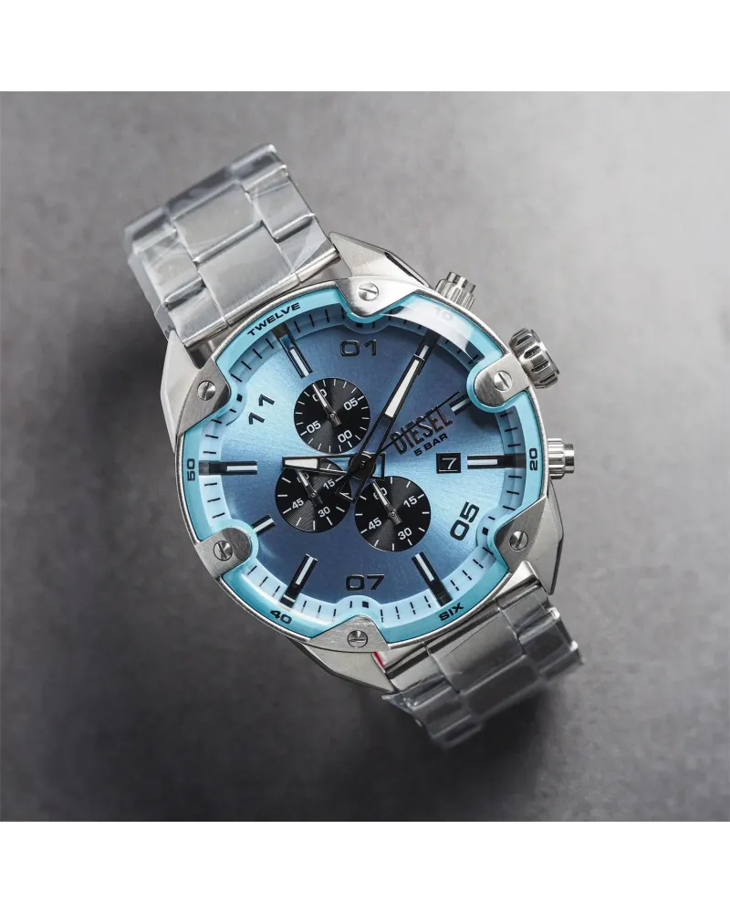 ZEGAREK MĘSKI DIESEL  Spiked Chronograph DZ4655 + BOX