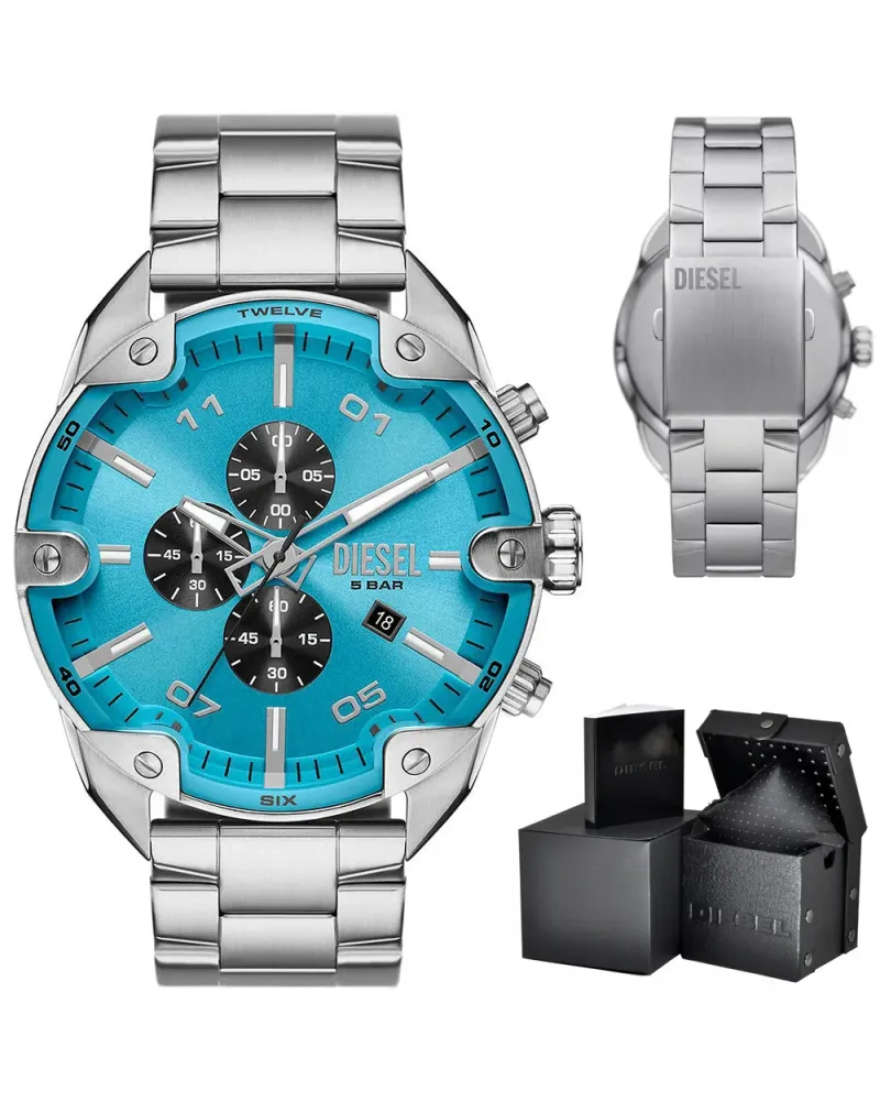 ZEGAREK MĘSKI DIESEL  Spiked Chronograph DZ4655 + BOX