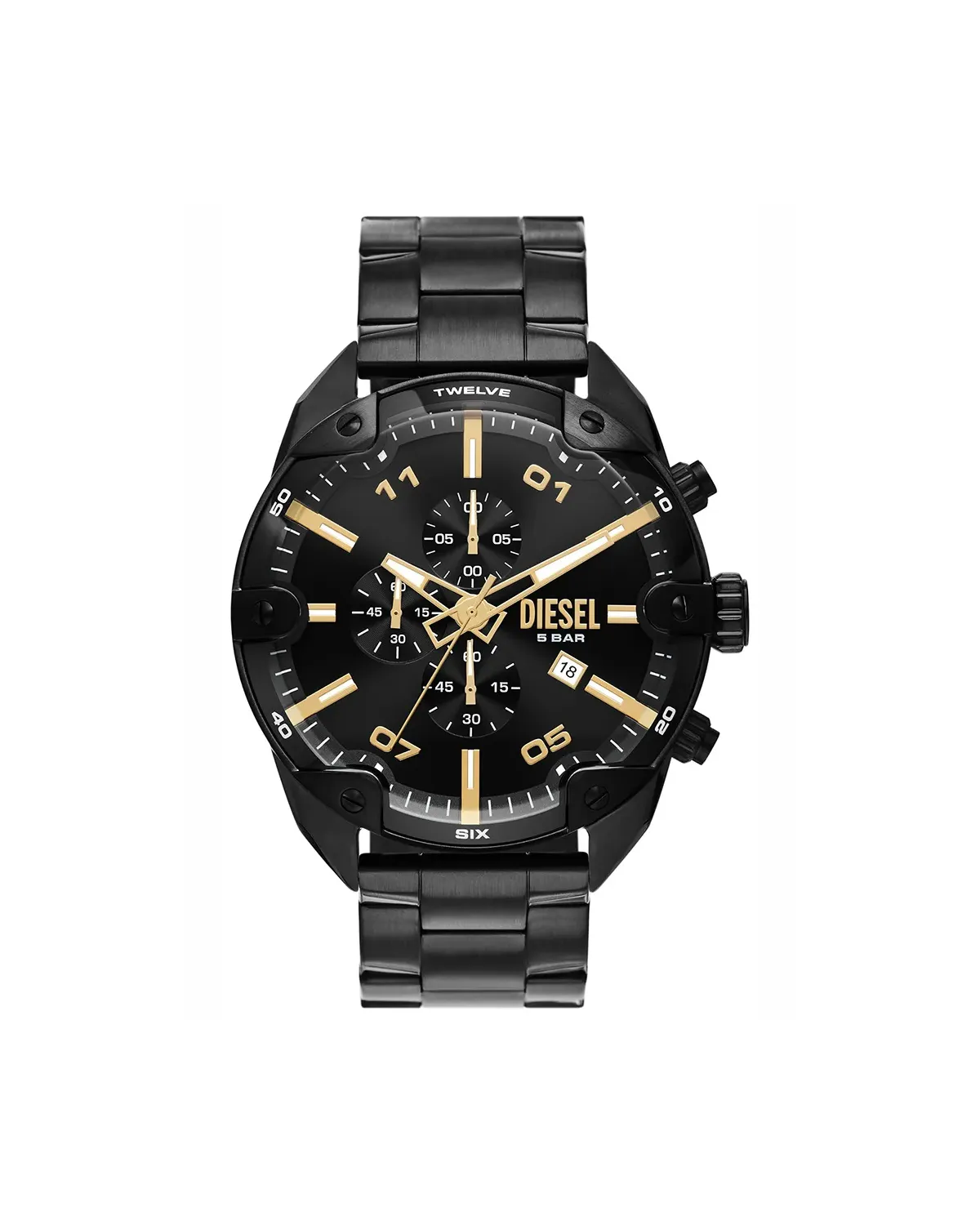 ZEGAREK MĘSKI DIESEL  Spiked Chronograph DZ4644 + BOX