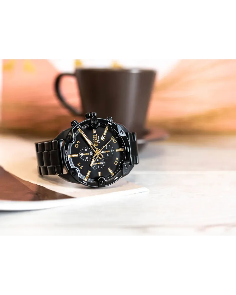 ZEGAREK MĘSKI DIESEL  Spiked Chronograph DZ4644 + BOX