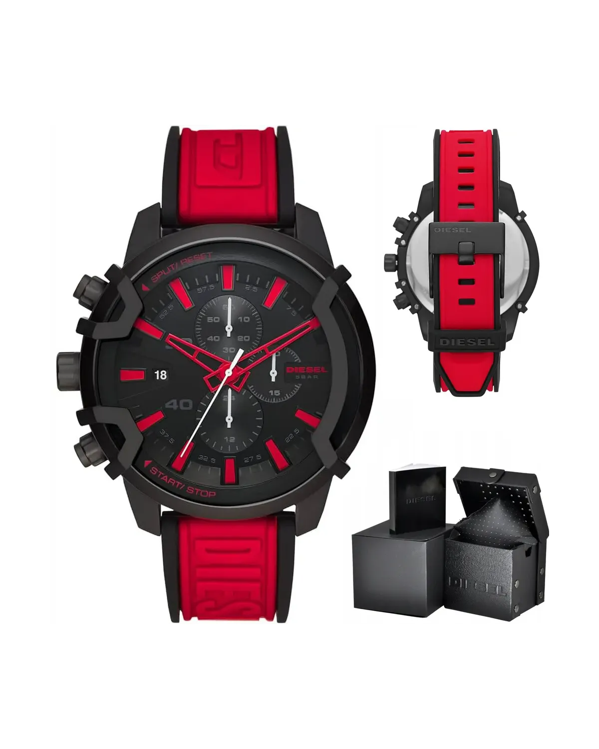ZEGAREK MĘSKI DIESEL Griffed Chronograph DZ4530 + BOX