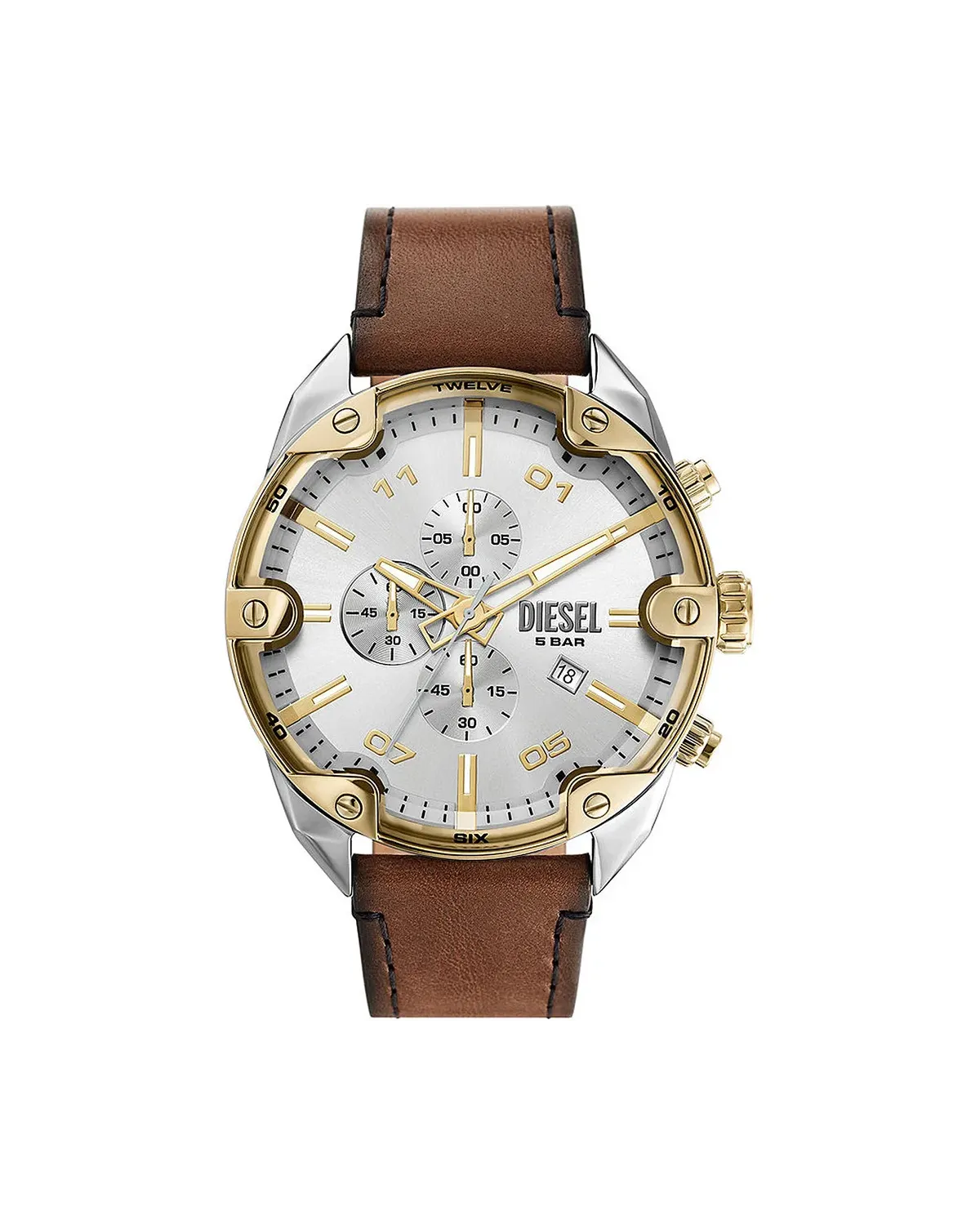 ZEGAREK MĘSKI DIESEL  Spiked Chronograph DZ4665 + BOX