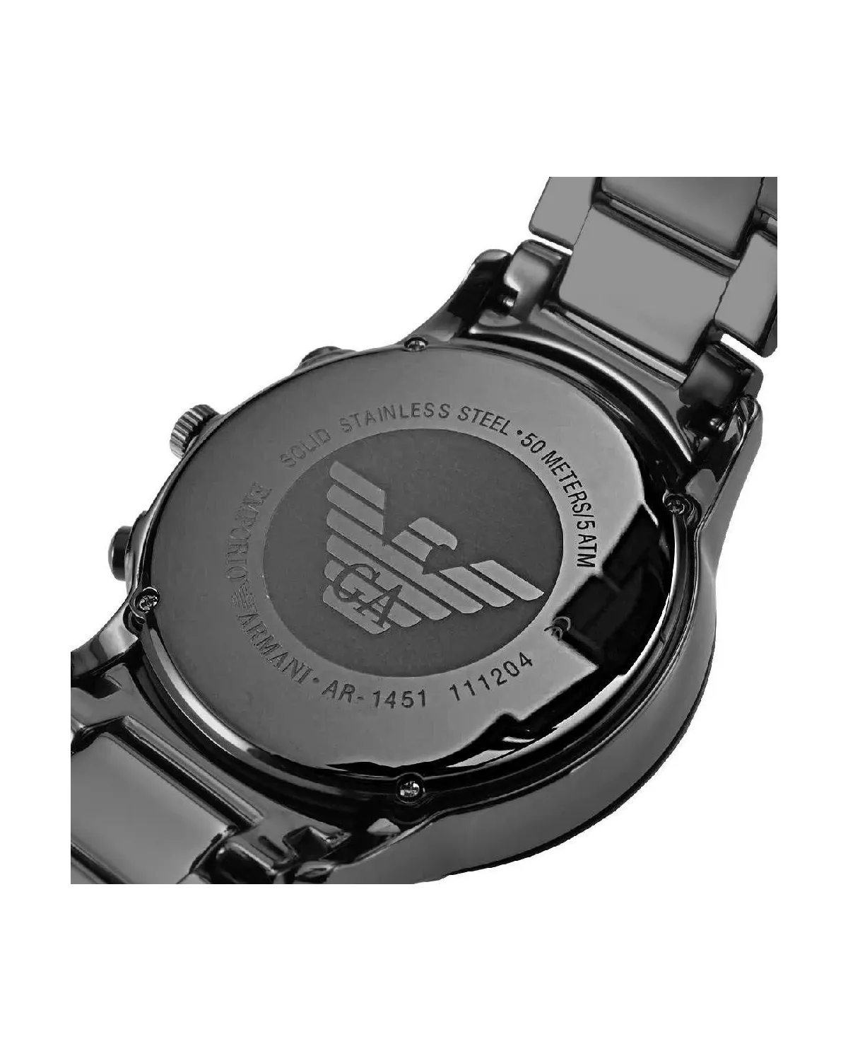 ZEGAREK MĘSKI EMPORIO ARMANI AR1451 - CERAMICA + BOX