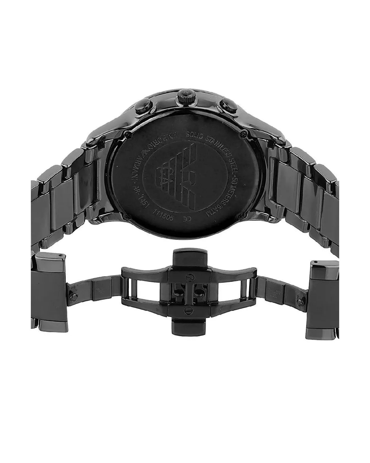 ZEGAREK MĘSKI EMPORIO ARMANI AR1451 - CERAMICA + BOX