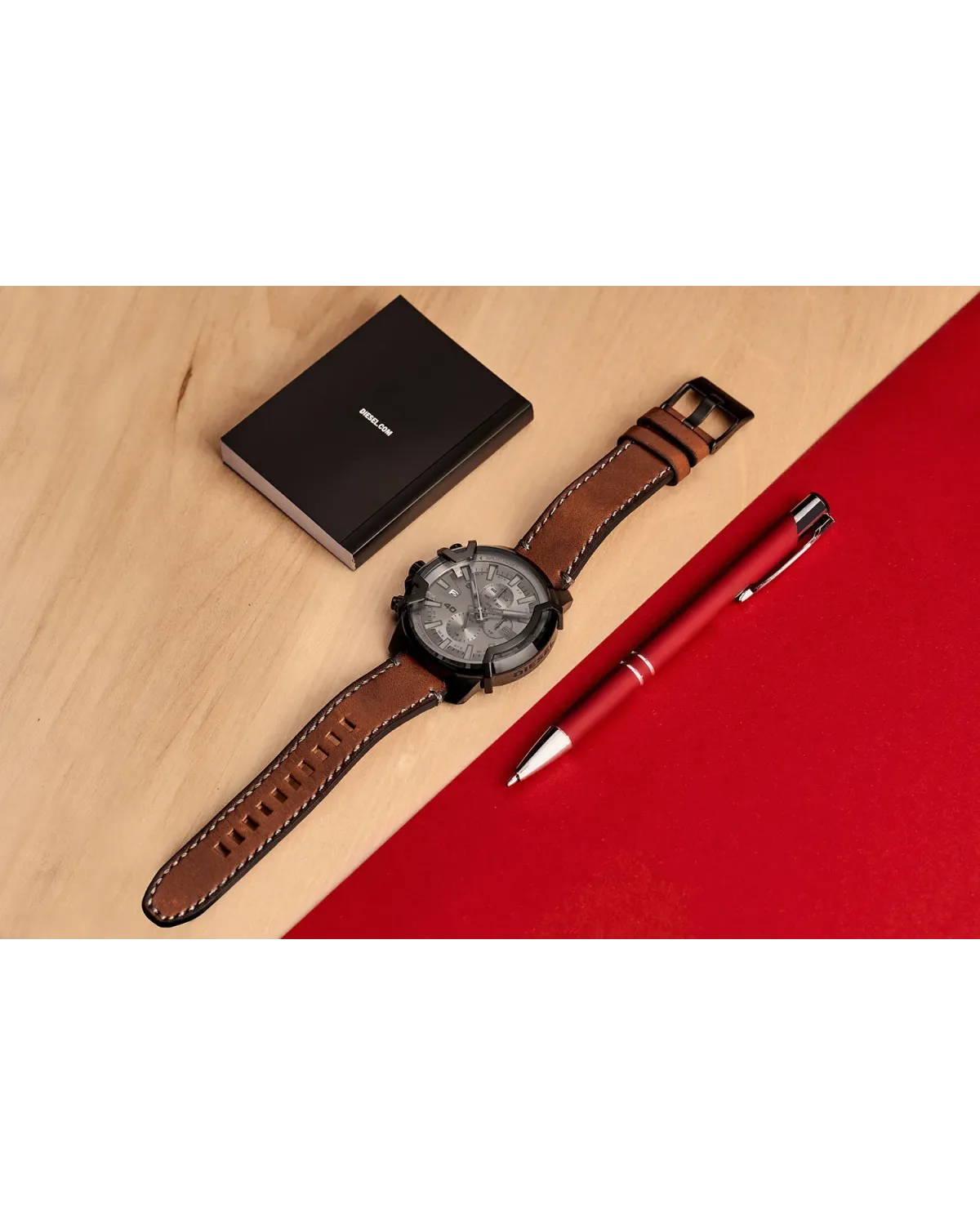 ZEGAREK MĘSKI DIESEL Griffed Chronograph DZ4569 + BOX ZEGAREK MĘSKI DIESEL Griffed Chronograph DZ4569 + BOX