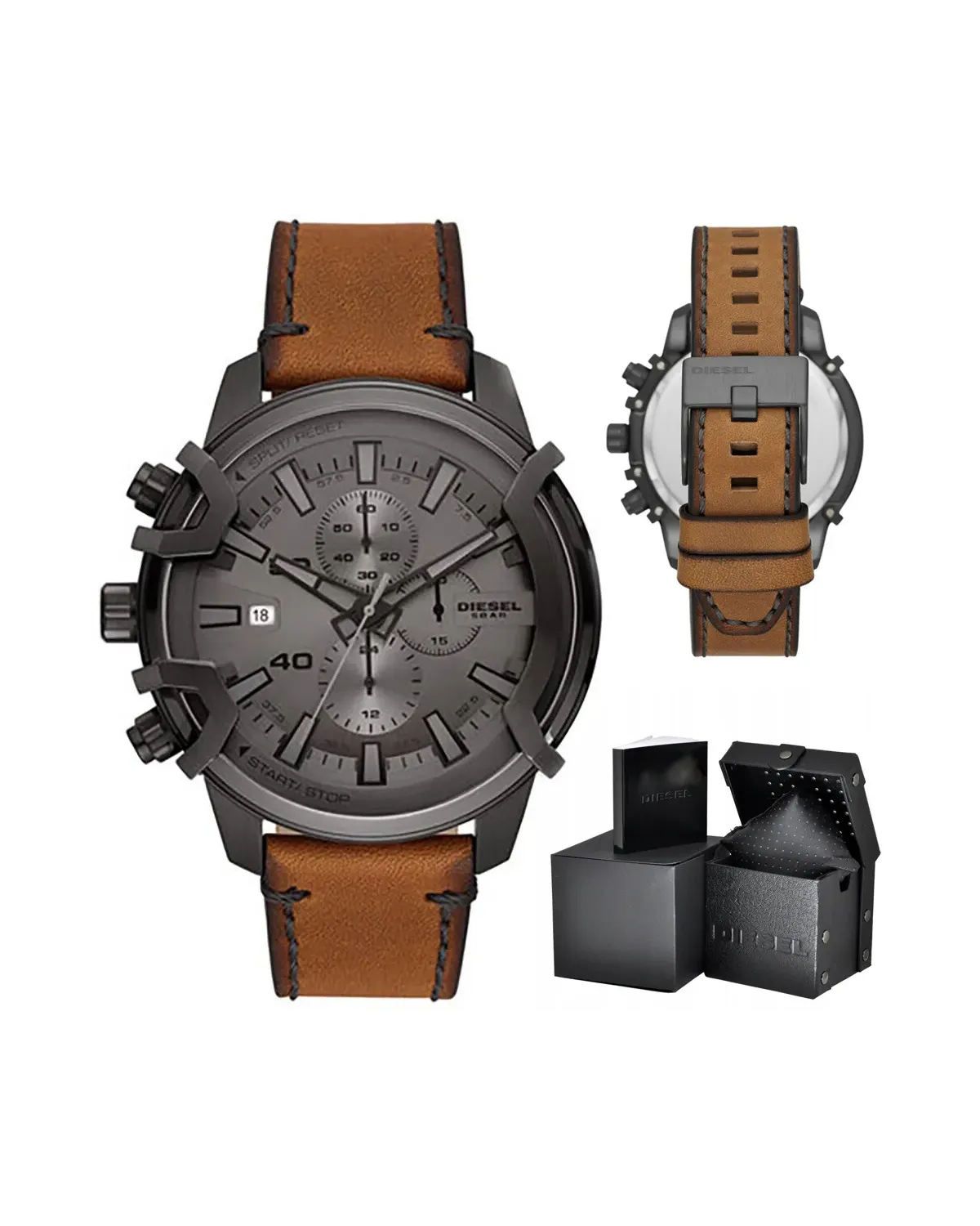 ZEGAREK MĘSKI DIESEL Griffed Chronograph DZ4569 + BOX ZEGAREK MĘSKI DIESEL Griffed Chronograph DZ4569 + BOX