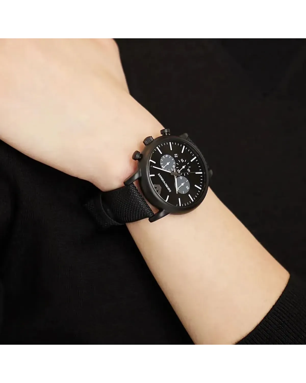 ZEGAREK MĘSKI EMPORIO ARMANI AR11450 - LUIGI (zi050a) + BOX