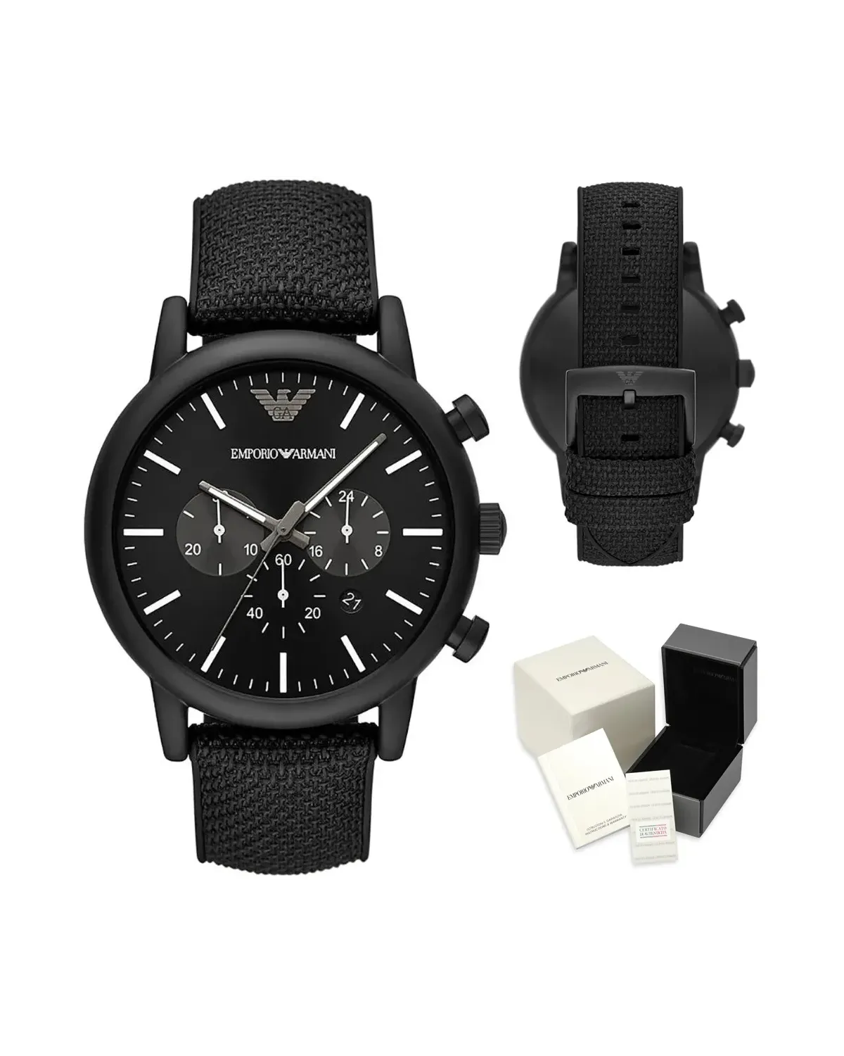 ZEGAREK MĘSKI EMPORIO ARMANI AR11450 - LUIGI (zi050a) + BOX