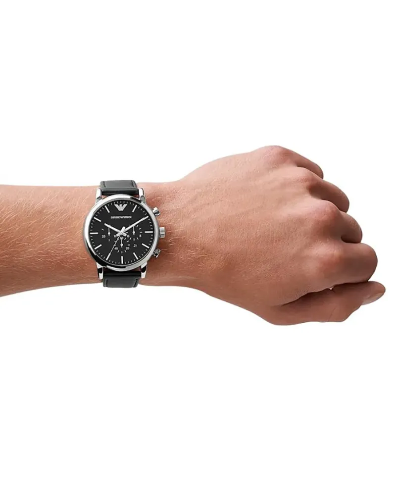 ZEGAREK MĘSKI EMPORIO ARMANI LUIGI AR1828 + BOX (zi091b)