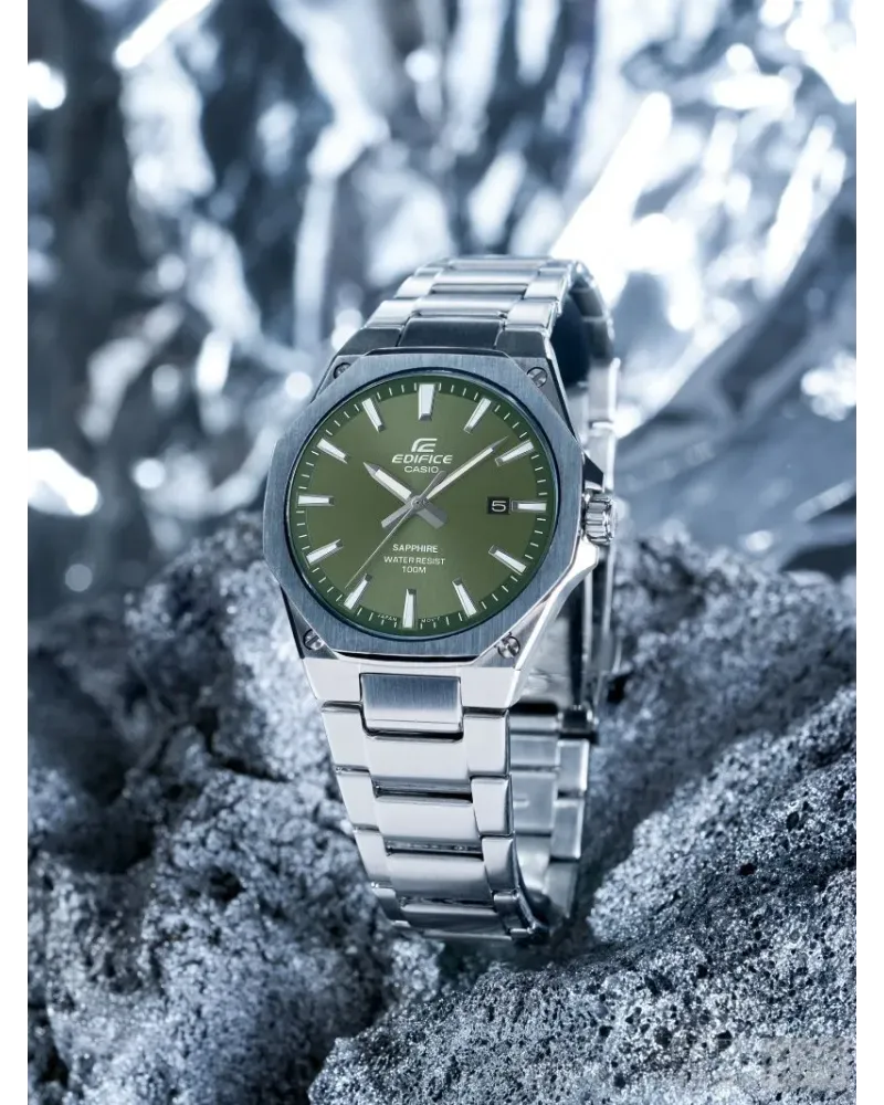 Zegarek Męski Casio  EFR-S108D-3A Edifice Classic Sapphire + BOX