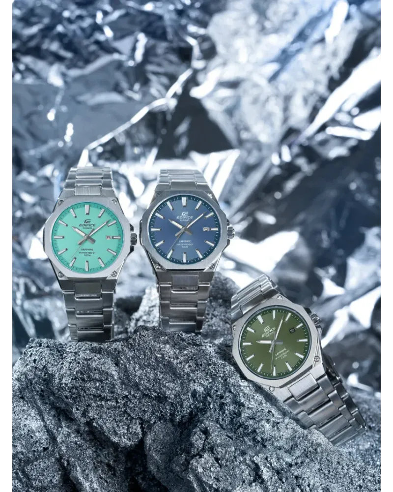 Zegarek Męski Casio  EFR-S108D-3A Edifice Classic Sapphire + BOX