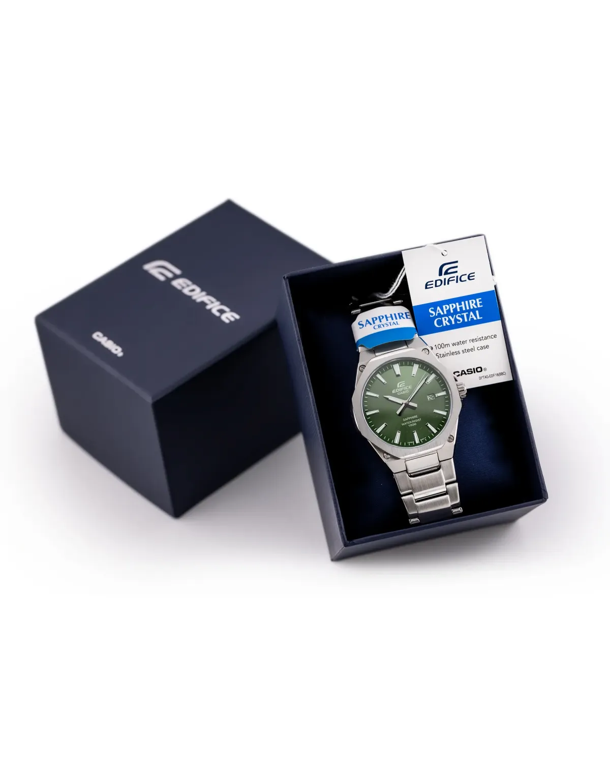 Zegarek Męski Casio  EFR-S108D-3A Edifice Classic Sapphire + BOX