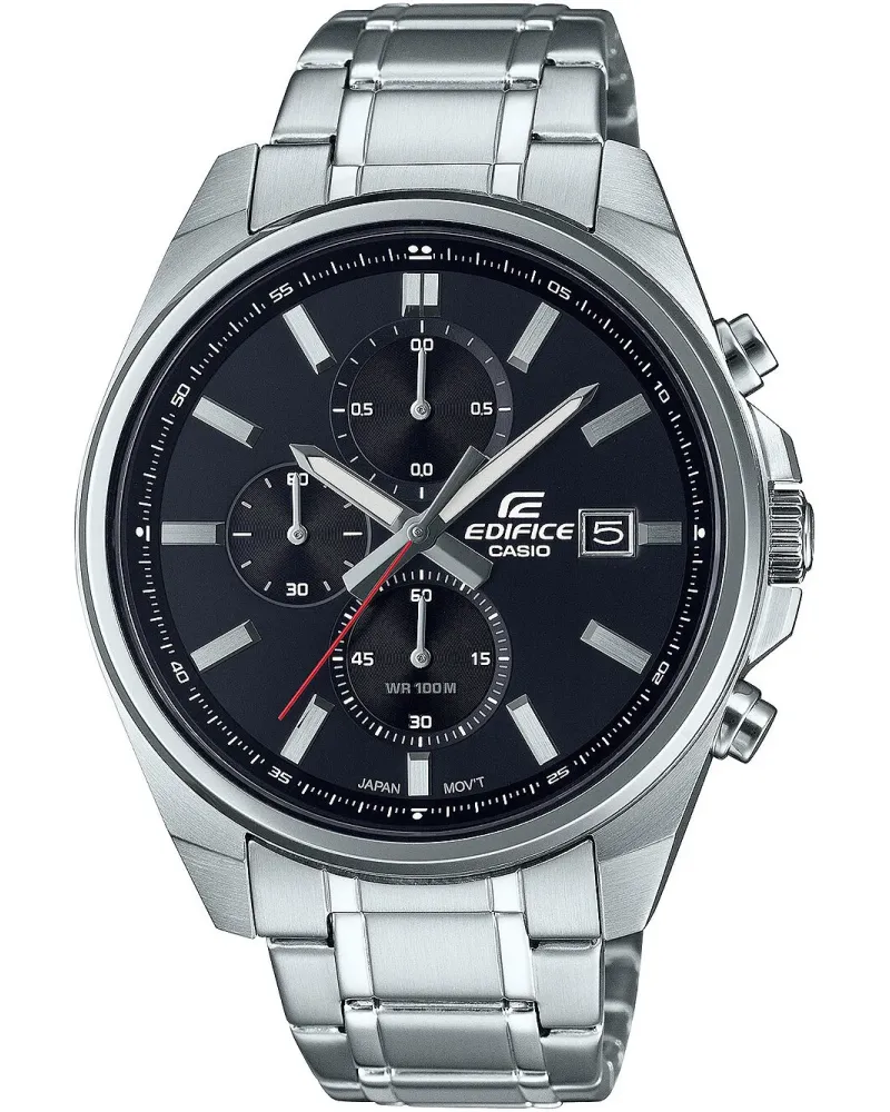 Zegarek Męski Casio Edifice 43mm EFV-610D-1AVUEF + BOX Zegarek Męski Casio Edifice 43mm EFV-610D-1AVUEF + BOX