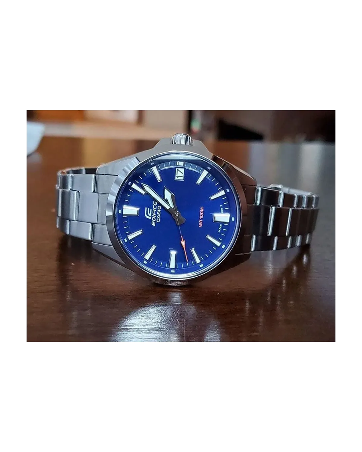 Zegarek Męski Casio Edifice EFV-100D-2AVUEF + BOX