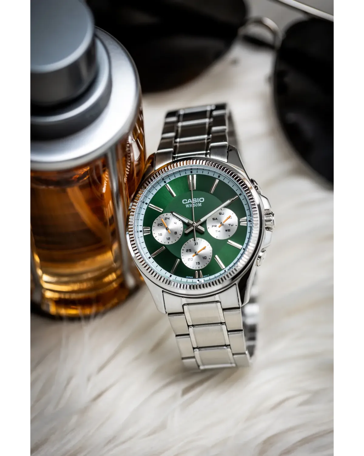 ZEGAREK MĘSKI CASIO MTP-1375D-3AVDF (zd112f) + BOX