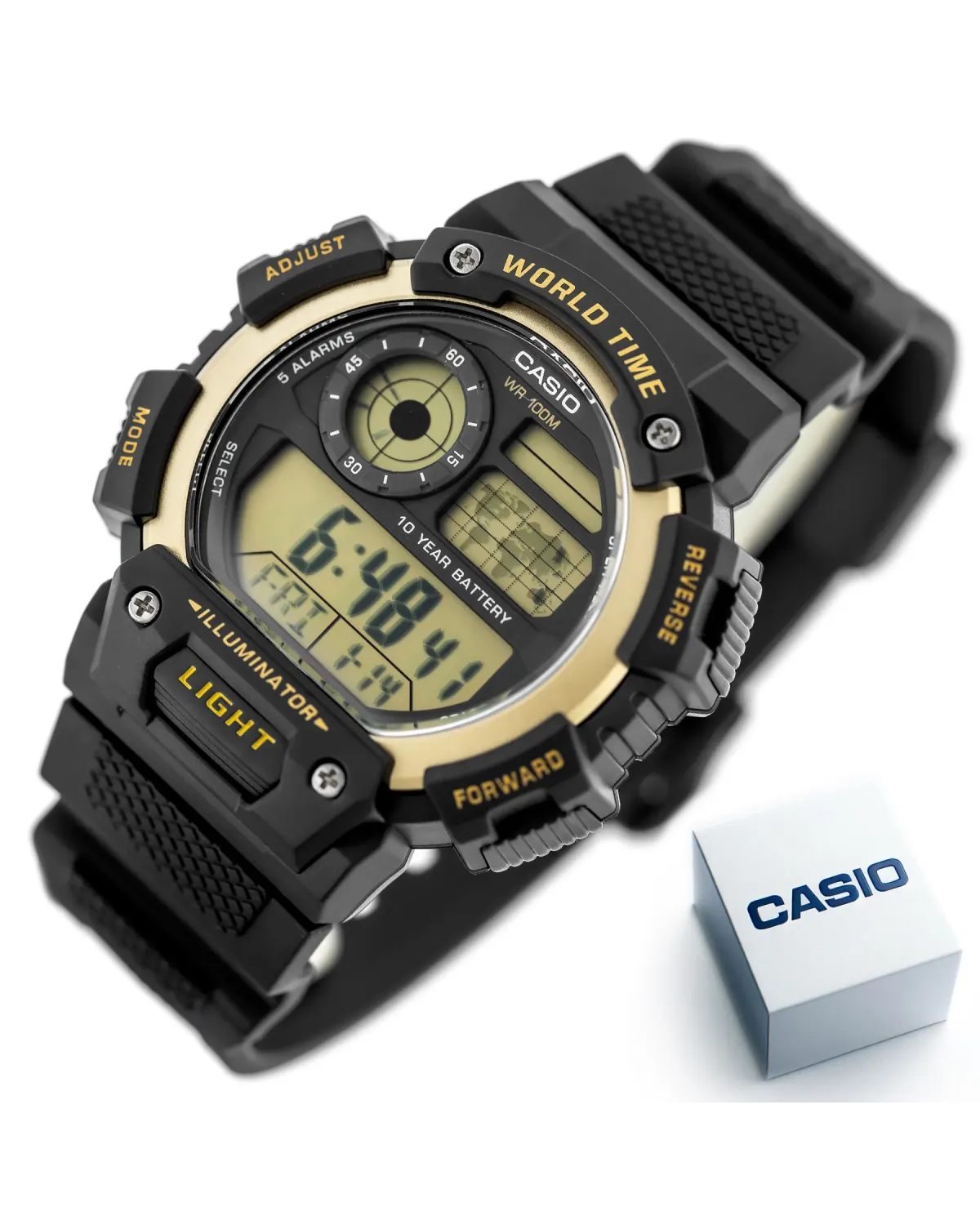 Zegarek Męski Casio AE-1400WH-9AVEF (zd110b)