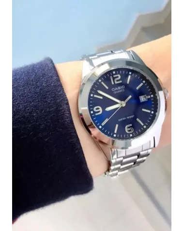 Zegarek Męski Casio MTP-1215A-2ADF + BOX Zegarek Męski Casio MTP-1215A-2ADF + BOX