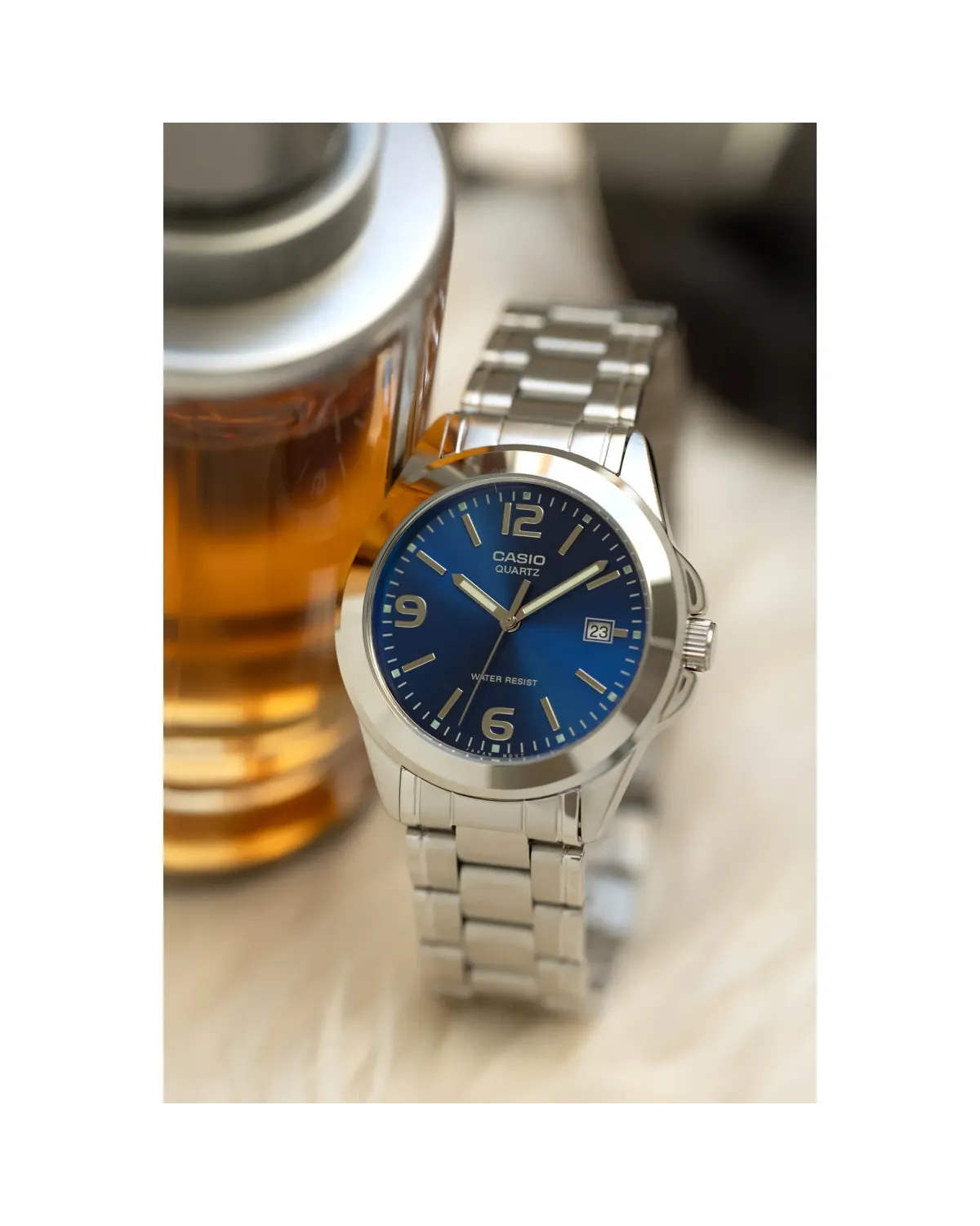Zegarek Męski Casio MTP-1215A-2ADF + BOX Zegarek Męski Casio MTP-1215A-2ADF + BOX