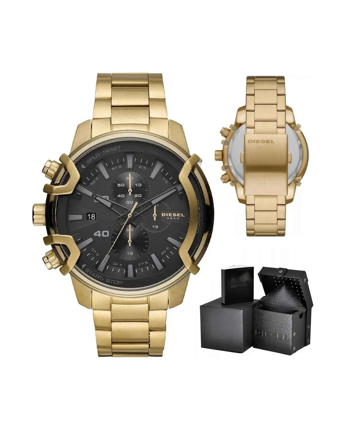 ZEGAREK MĘSKI DIESEL Griffed Chronograph DZ4522 + BOX ZEGAREK MĘSKI DIESEL Griffed Chronograph DZ4522 + BOX