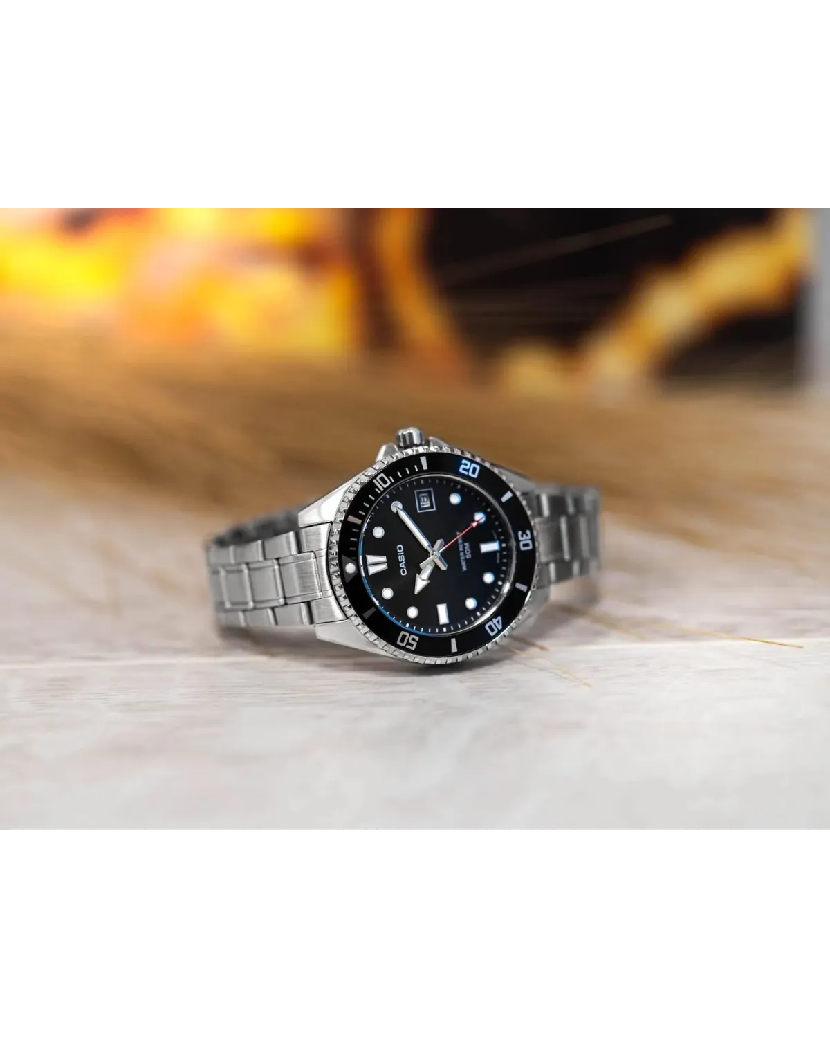 Zegarek Męski Casio MDV-10D-1A1+ BOX