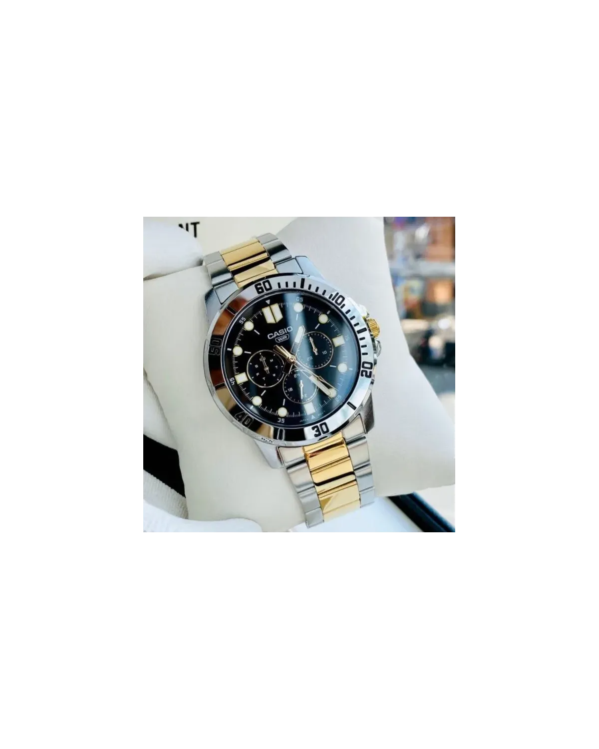 ZEGAREK MĘSKI CASIO MTP-VD300SG-1E