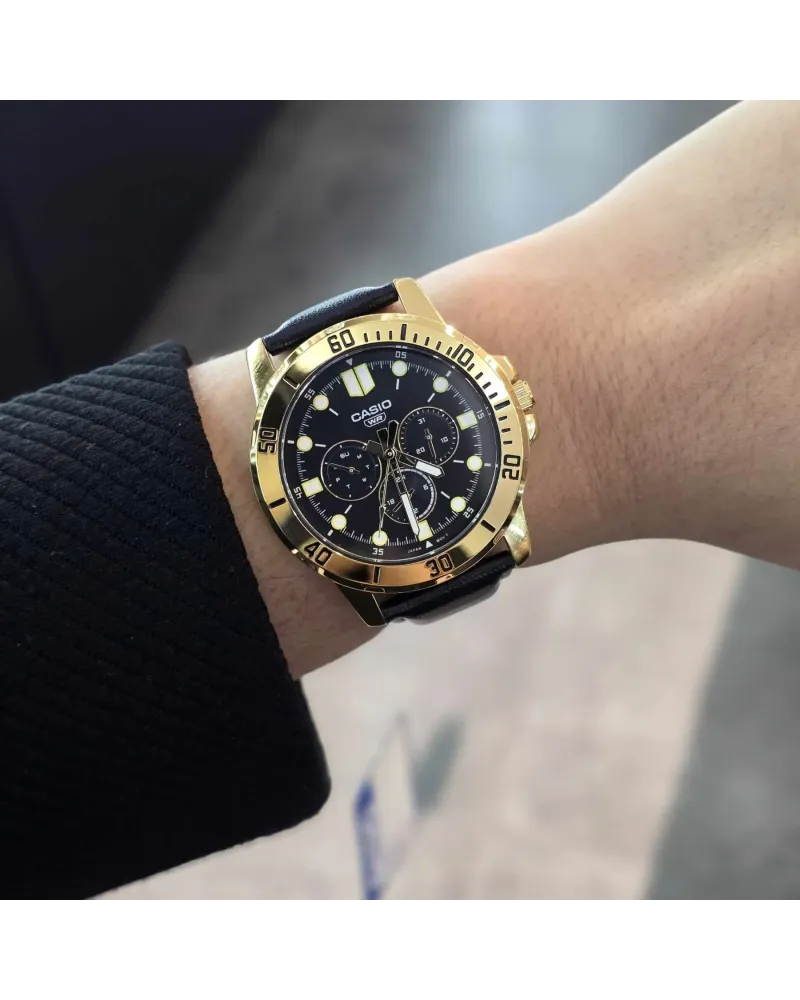 Zegarek Męski Casio MTP-VD300GL-1EUDF + BOX
