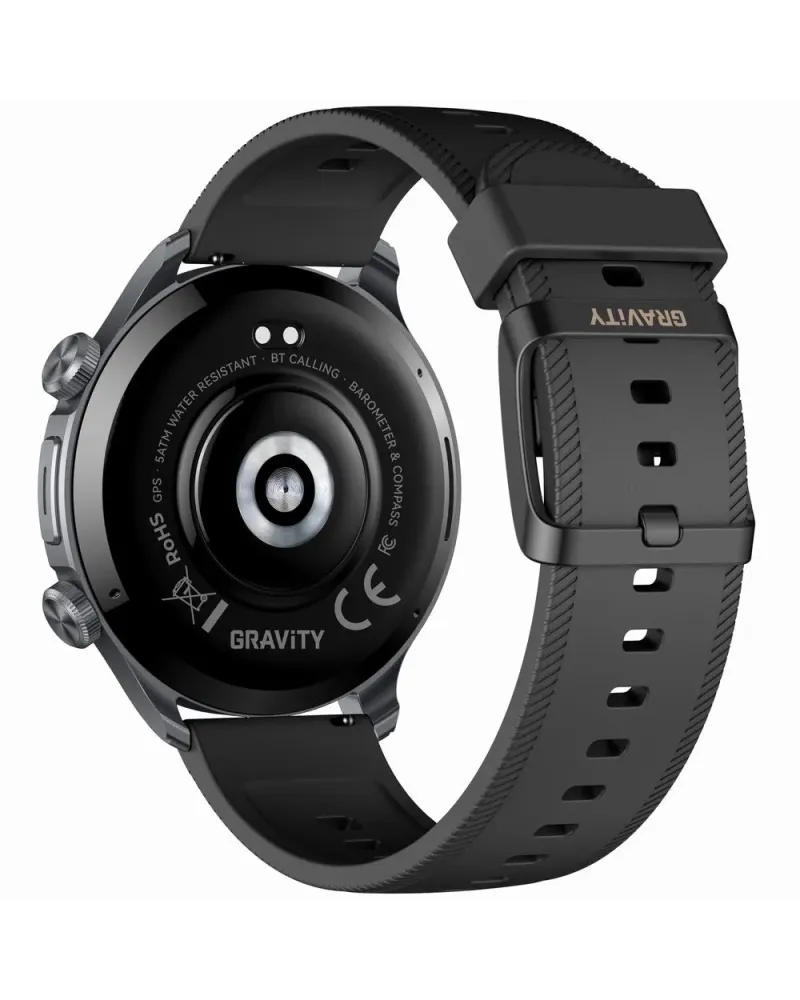 SMARTWATCH MĘSKI GRAVITY GT35-1 - AMOLED, DODATKOWY PASEK (sg049a) SMARTWATCH MĘSKI GRAVITY GT35-1 - AMOLED, DODATKOWY PASEK (sg049a)