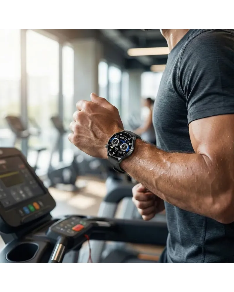 SMARTWATCH MĘSKI GRAVITY GT35-1 - AMOLED, DODATKOWY PASEK (sg049a) SMARTWATCH MĘSKI GRAVITY GT35-1 - AMOLED, DODATKOWY PASEK (sg049a)