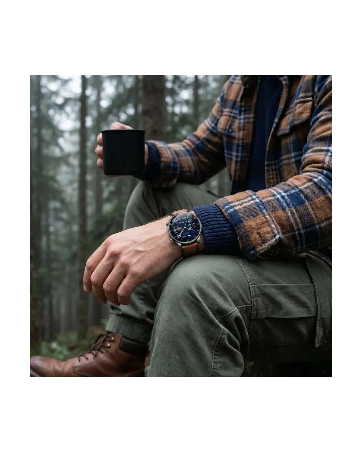 SMARTWATCH MĘSKI GRAVITY GT35-1 - AMOLED, DODATKOWY PASEK (sg049a) SMARTWATCH MĘSKI GRAVITY GT35-1 - AMOLED, DODATKOWY PASEK (sg049a)
