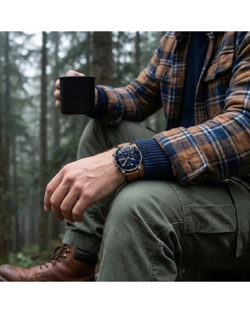 SMARTWATCH MĘSKI GRAVITY GT35-1 - AMOLED, DODATKOWY PASEK (sg049a) SMARTWATCH MĘSKI GRAVITY GT35-1 - AMOLED, DODATKOWY PASEK (sg049a)