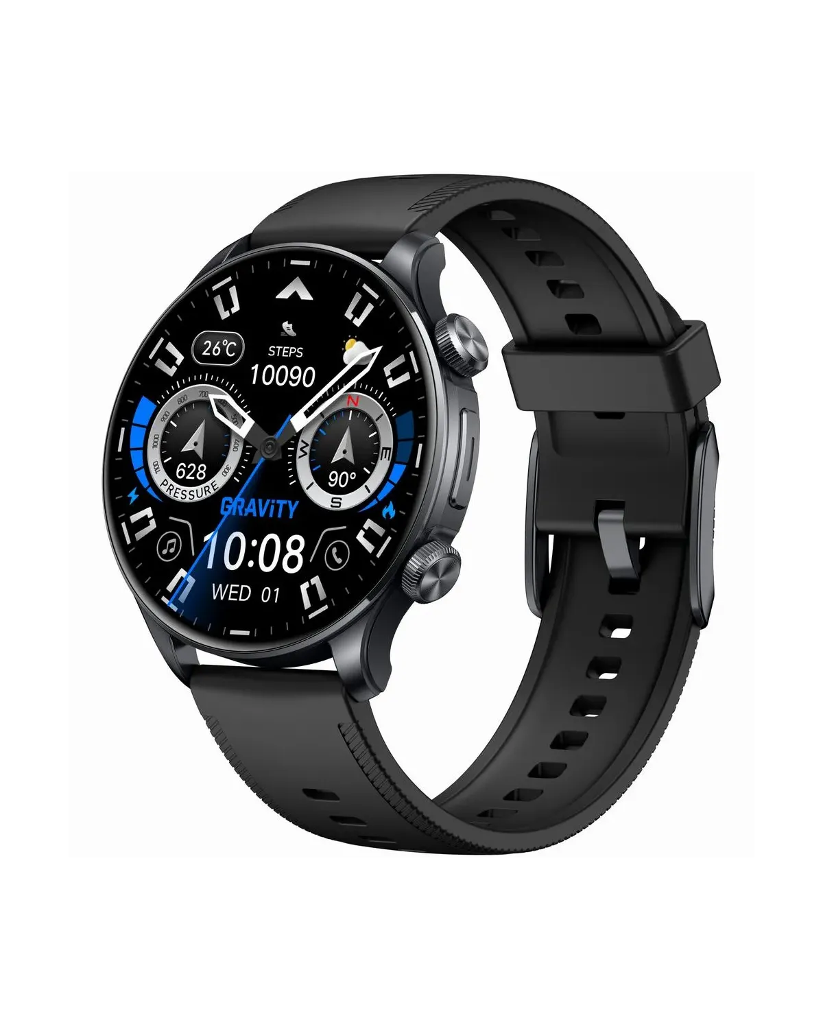 SMARTWATCH MĘSKI GRAVITY GT35-2- AMOLED, DODATKOWY PASEK (sg049b) SMARTWATCH MĘSKI GRAVITY GT35-2- AMOLED, DODATKOWY PASEK (sg049b)