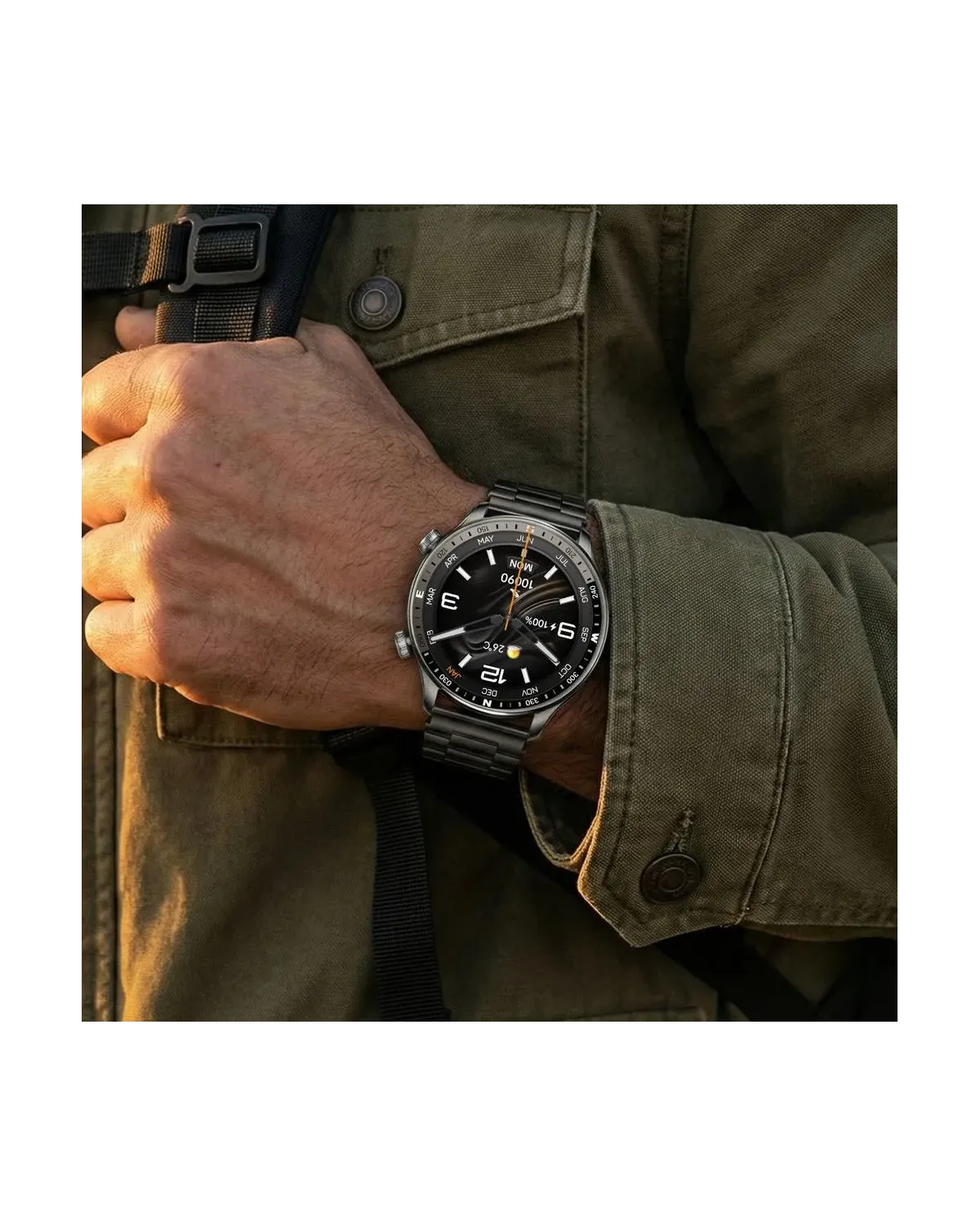 SMARTWATCH MĘSKI GRAVITY GT35-2- AMOLED, DODATKOWY PASEK (sg049b) SMARTWATCH MĘSKI GRAVITY GT35-2- AMOLED, DODATKOWY PASEK (sg049b)