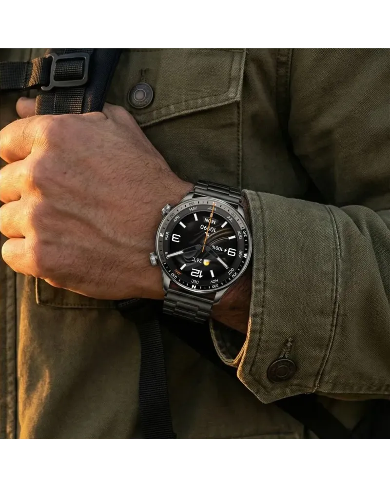 SMARTWATCH MĘSKI GRAVITY GT35-2- AMOLED, DODATKOWY PASEK (sg049b) SMARTWATCH MĘSKI GRAVITY GT35-2- AMOLED, DODATKOWY PASEK (sg049b)
