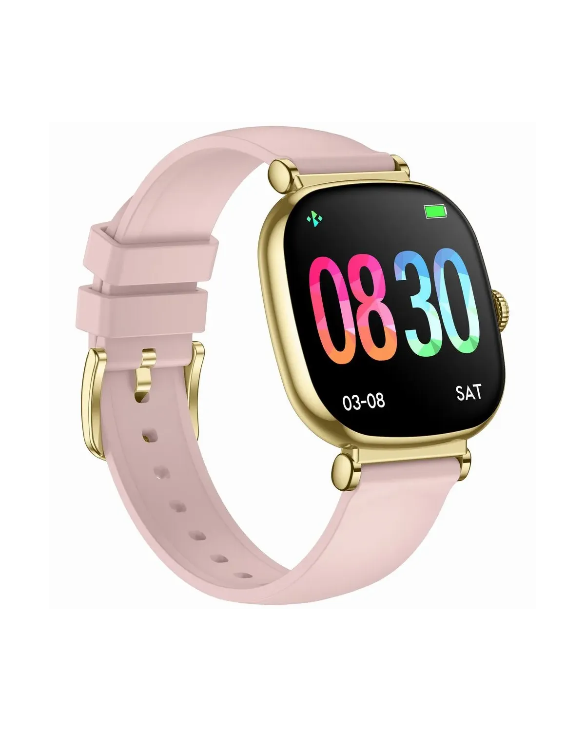 SMARTWATCH DAMSKI GRAVITY GT32-1 - ROZMOWY BLUETOOTH, DODATKOWY PASEK (sg047a)