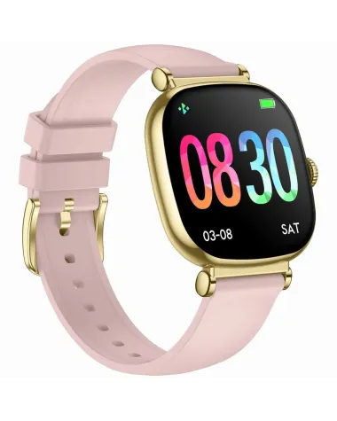 SMARTWATCH DAMSKI GRAVITY GT32-1 - ROZMOWY BLUETOOTH, DODATKOWY PASEK (sg047a)