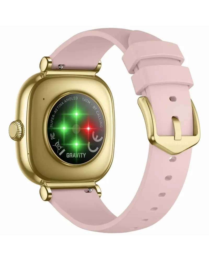 SMARTWATCH DAMSKI GRAVITY GT32-1 - ROZMOWY BLUETOOTH, DODATKOWY PASEK (sg047a)