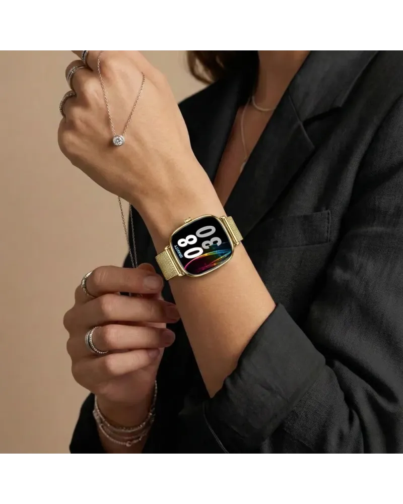 SMARTWATCH DAMSKI GRAVITY GT32-1 - ROZMOWY BLUETOOTH, DODATKOWY PASEK (sg047a)