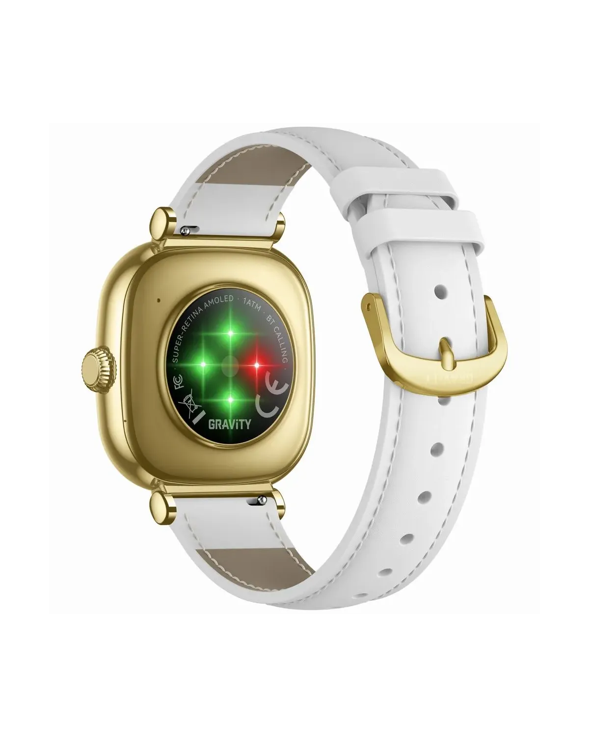 SMARTWATCH DAMSKI GRAVITY GT32-2 - ROZMOWY BLUETOOTH, DODATKOWY PASEK (sg047b)