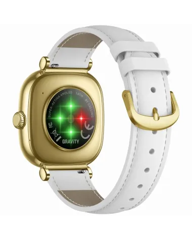 SMARTWATCH DAMSKI GRAVITY GT32-2 - ROZMOWY BLUETOOTH, DODATKOWY PASEK (sg047b)