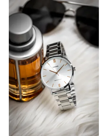 Zegarek Męski Casio MTP-VT01D-7BUDF + BOX Zegarek Męski Casio MTP-VT01D-7BUDF + BOX