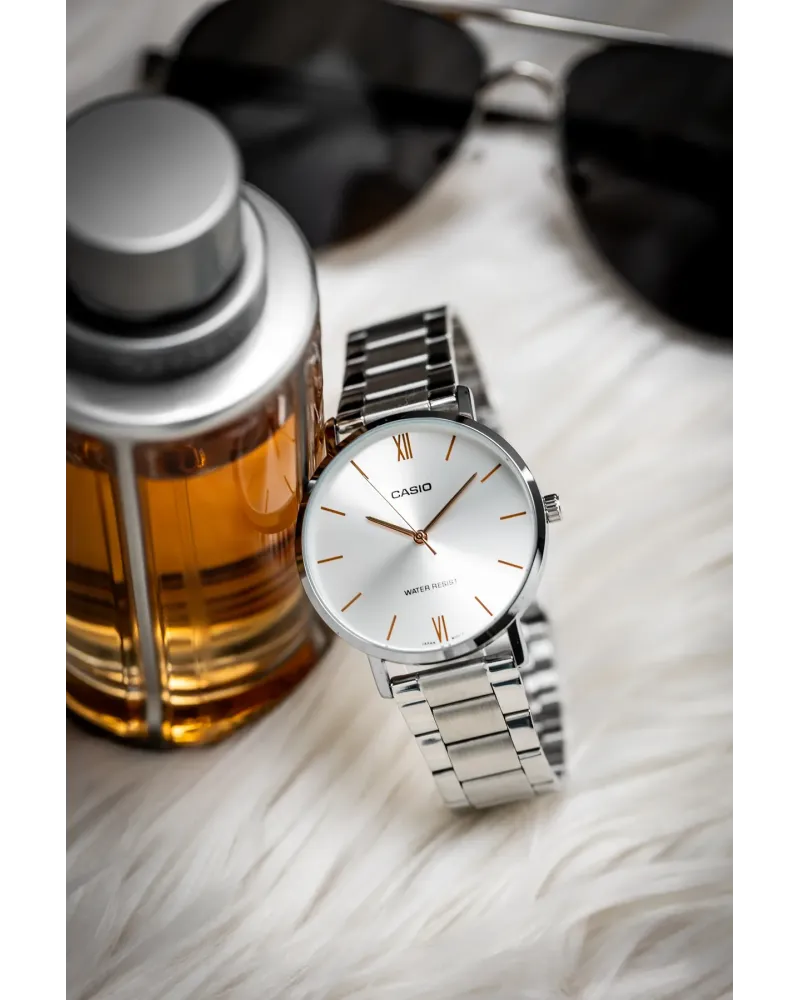 Zegarek Męski Casio MTP-VT01D-7BUDF + BOX Zegarek Męski Casio MTP-VT01D-7BUDF + BOX