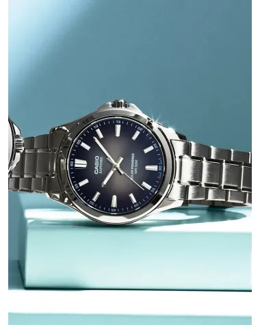 ZEGAREK MĘSKI CASIO MTS-RS100D-1A SZAFIR SOLAR + BOX