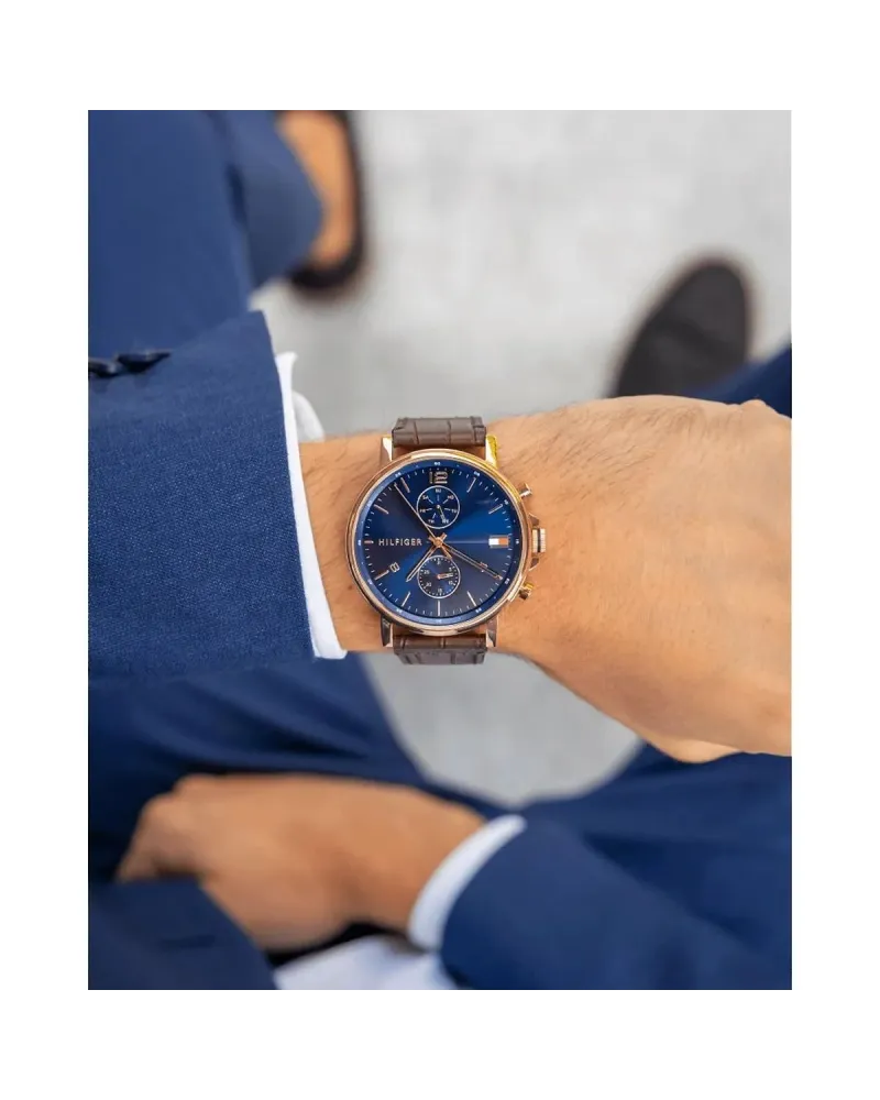 ZEGAREK MĘSKI TOMMY HILFIGER 1710418 DANIEL (zf010c) + BOX ZEGAREK MĘSKI TOMMY HILFIGER 1710418 DANIEL (zf010c) + BOX