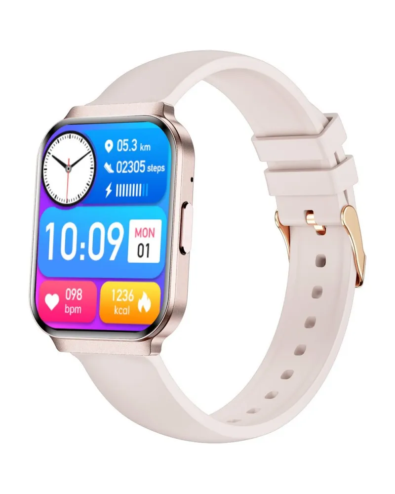 SMARTWATCH DAMSKI GRAVITY GT44-3 - DODATKOWY PASEK (sg051b)