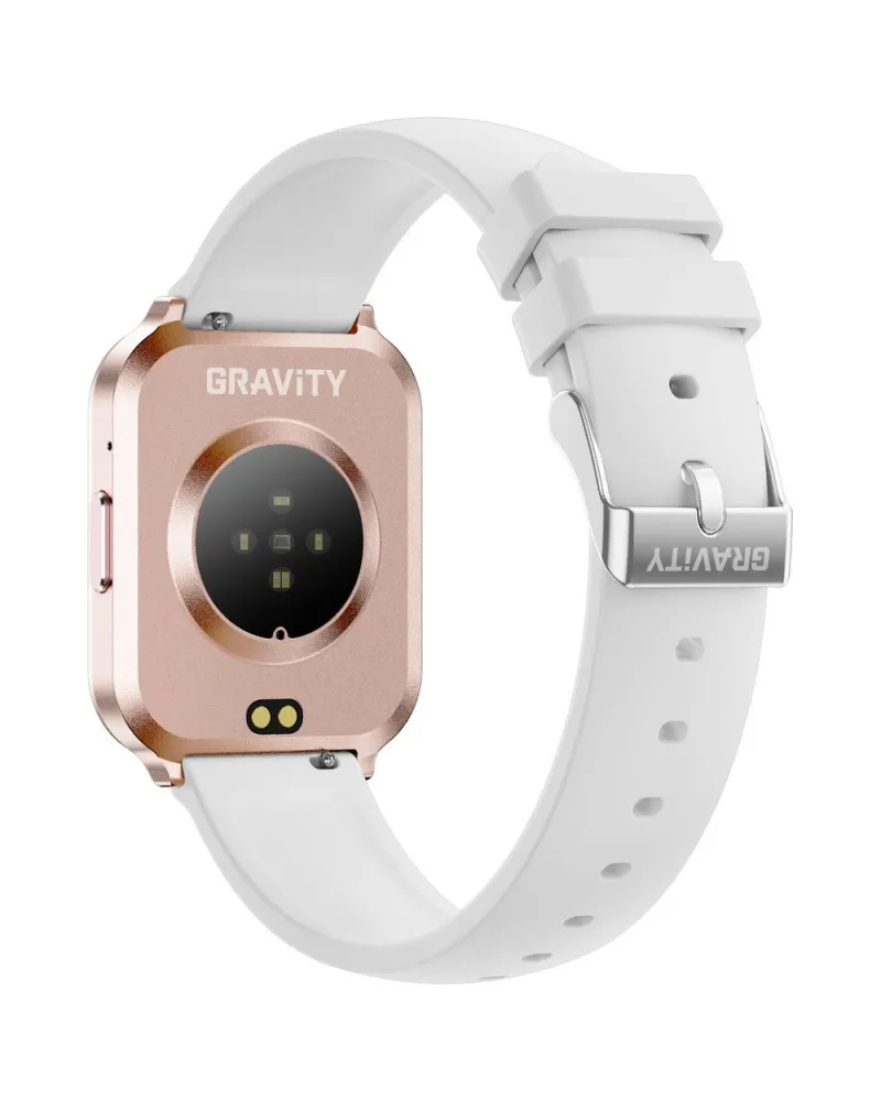 SMARTWATCH DAMSKI GRAVITY GT44-3 - DODATKOWY PASEK (sg051b)